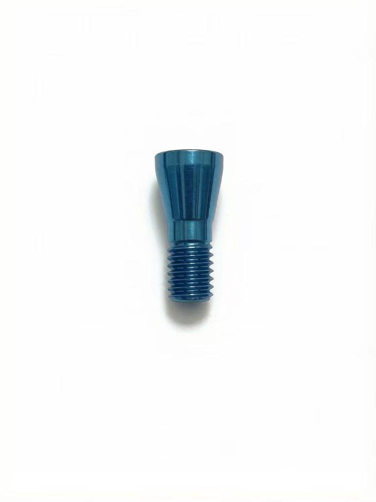 Tired of loose screws in All-on-X cases? Discover the Rosen-Type Conical Head solution. CNC Titanium for superior retention and direct-to-fixture fit.